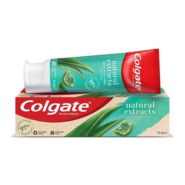 COLGATE TOOTHPASTE NATURAL EXTRACTS ALOE VERA