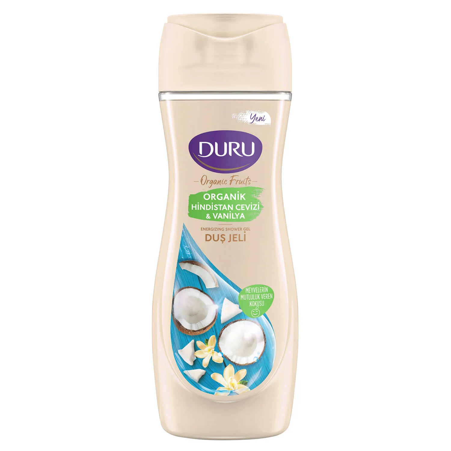 Duru Organic Fruits Coconut & Vanilla Shower Gel