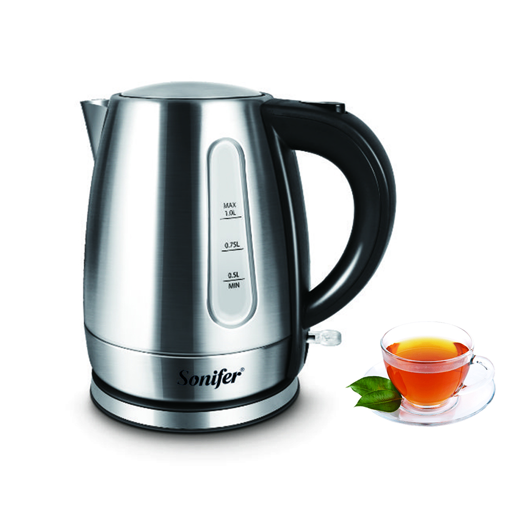 2200W Sonifer Stainless Steel Electric Kettle 1L