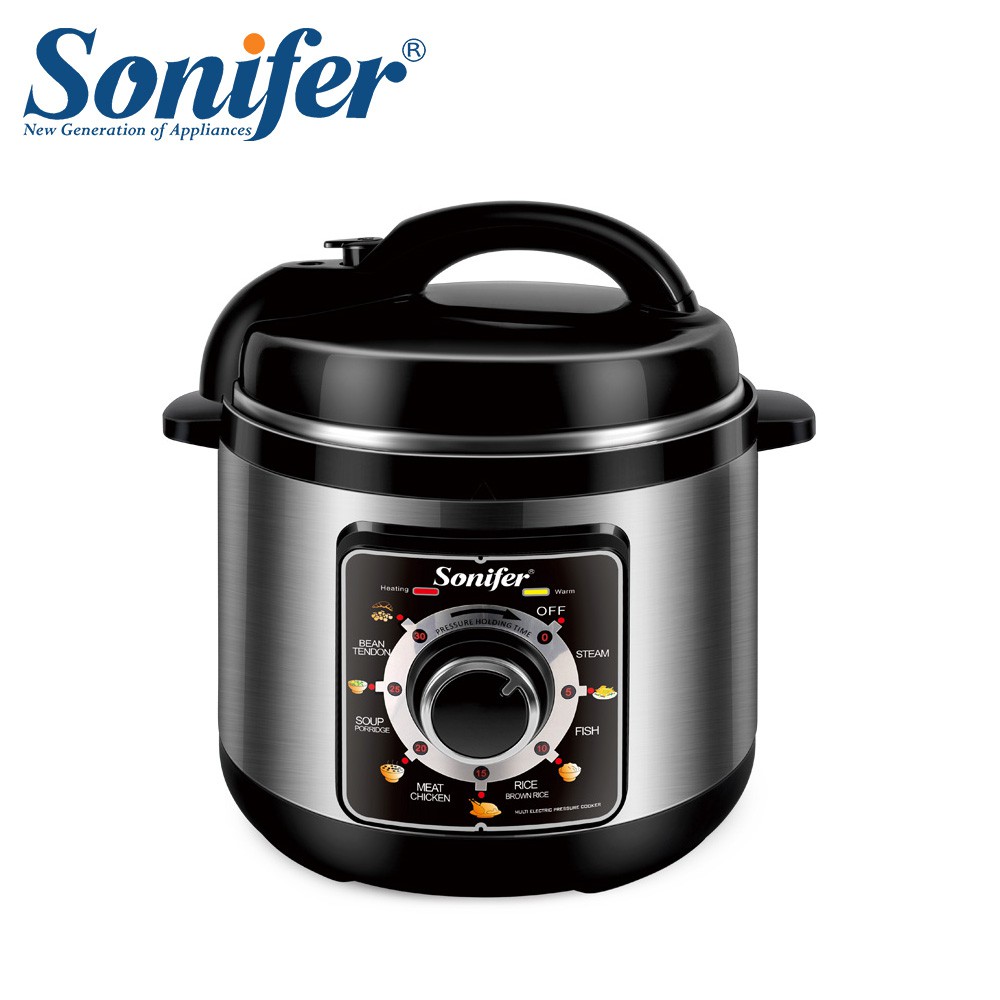 Sonifer 6L Electric Rice/Pressure Cooker