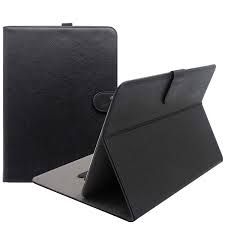 ProCase Universal Folio Case for 8 inch Tablet, Leather Stand Protective Case Cover for 8 Touchscreen Tablet with Multi-Angle Stand (Black)