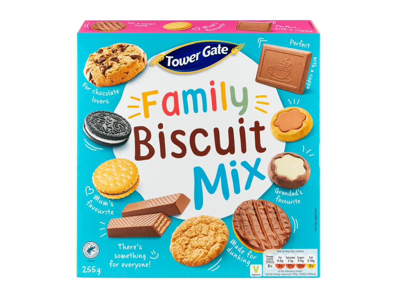 Tower Gate Family Biscuit Mix 255g